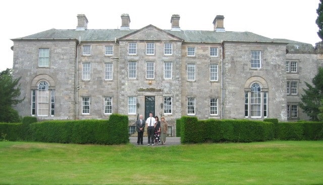 Edgerston House near Jedburgh in the Scottish Borders.