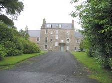 Hunthill House, the Rutherford country house near Jedburgh.